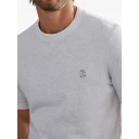 Brunello Cucinelli Herre Topper Hvit L,
