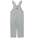 Liewood Delani Stripe Denim Dungarees White 98