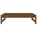  Hagefotskammel honningbrun 120x80 cm heltre furu 825712