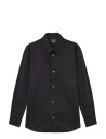 Mads Nørgaard Cotton Twill Storm Shirt   Black   L
