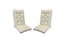 Stolpute med ryggstøtte Malmö Maxi Høy Rygg Beige   Beige