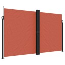  Uttrekkbar sidemarkise 200x1000 cm terrakotta 4004768