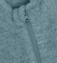 CeLaVi Jacket W/Zipper Soft Wool Blue 80