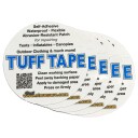 Stormsure rep sett, runde lapper - 5 x 75 mm