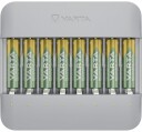 Varta Eco Charger Multi Recycled Batterilader Med 8 x AA 2100mAh