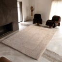 Ryetepper   Aline Natural Cotton Shaggy beige Størrelse: 240 x 340 cm
