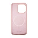 FERRELLI MAGNETISK FLYTENDE SILIKON DEKSEL IPHONE 15 PRO MAX, ROSA