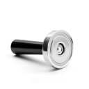 SuperMagneter Håndtak Med Gjenget Bolt   M8 Gjenge   Svart Plast