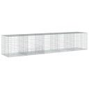 Gabionkurv med deksel 500x100x100 cm galvanisert jern