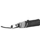 Trend Traveller Windproof Safety refleksparaply med automatisk åpning og lukking Svart