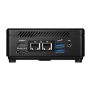 MSI Cubi N ADL 001EU - Mini-PC - Pentium N200 - RAM 4 GB - SSD 128 GB - UHD Graphics - GigE - WLAN: Bluetooth, 802.11a/b/g/n/ac - Win 11 Pro - monitor: ingen