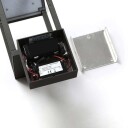Lucande Timeo LED-solcelle utendørs vegglampe