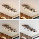 Lindby Sentoa LED-taklampe, 3 lyskilder