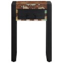  Sidebord flerfarget 35x35x50 cm gjenvunnet heltre 8721158313232