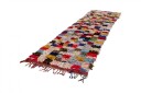 Marokkansk Boucherouite teppe 380 x 105 cm Størrelse: 380 x 105 cm