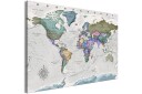 Tavle World Destinations 1 Part Wide 120X80 Artgeist sp. z o. o.