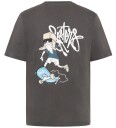 Grunt T skjorte   GrBambus   Dark Grey m. Trykk   Grunt   12 år 152   T skjorte   Grå