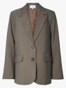 Y.A.S Reemaj Long Sleeve Blazer Grå 36