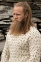 Viking Garn 2127 8C Mode Islender Naturhvit Grå