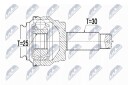 Nty Drivknute drivaksel NTY NPZ BM 014