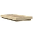  Sengeramme sonoma eik 90x200 cm konstruert tre 8721102618505