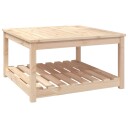 vidaXL Hagebord 82,5x82,5x45 cm heltre furu