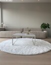 Runde tepper   Cloud Super Soft hvit Størrelse: Ø 200 cm