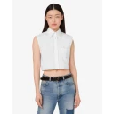 Moschino Dame Topper Hvit M,