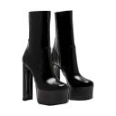 Saint Laurent Dame Sko Svart 35 1/2 EU,