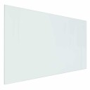 vidaXL Peisglassplate Gjennomsiktig 100 x 60 cm Glass