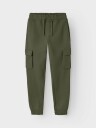 Name It Ollie Cargo Pant Brushed Grønn 122