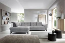 Inferne 5 seters Sofa med Sjeselong   Grå