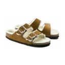 BIRKENSTOCK Arizona Classic Footbed Shearling Mink Suede