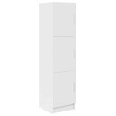  Høyskap Hvit 31,5 x 32 x 124 cm Konstruert tre