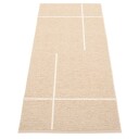 Pappelina Fred matte 70x180 cm beige / vanilla