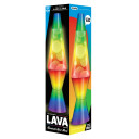 Lava?? 605907 Lavalampe 37 cm Hvit/Regnbue