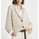 Brunello Cucinelli Dame Strikkevarer Beige M,