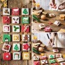 Decora Spiselig Kakepynt  Pepperkakefigurer Pk/6 