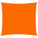 vidaXL Solseil oxfordstoff firkantet 6x6 m oransje