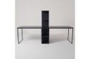 Faisel Skrivebord 60x240 cm   Antrasitt
