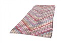Marokkansk Boucherouite teppe 275 x 125 cm