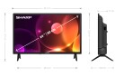 Sharp 24" LED Smart TV Android 720p 24FH2EA