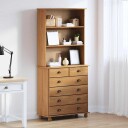  Hytte med skuff Brun 91 x 40 x 200.5 cm Massivt furutre