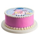 Kakebilde Wafer Peppa Gris 20cm 