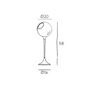 Design By Us Ballroom Bordlampe White Snow/Gold