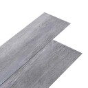  Gulvplanker 2,51 m² 18 pcs PVC Matt tre grå