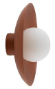 Slate vegglampe - Brun