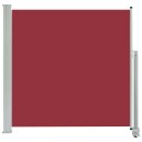vidaXL Uttrekkbar sidemarkise 160x300 cm rød