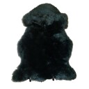 Bozz Lammeskinn Langhåret Black