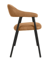 Trend Collection Amaze Spisestol – Cognac Microsuede